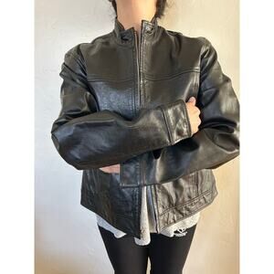 Vintage Old Navy Leather Jacket